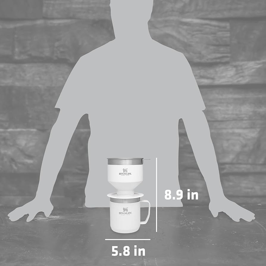 STANLEY コーヒーセット シルバー Amazon | Stanley The Camp Pour Over コーヒーセット ポーラー